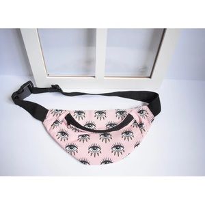 Third Eye Pastel Pink Festival Fanny Pack